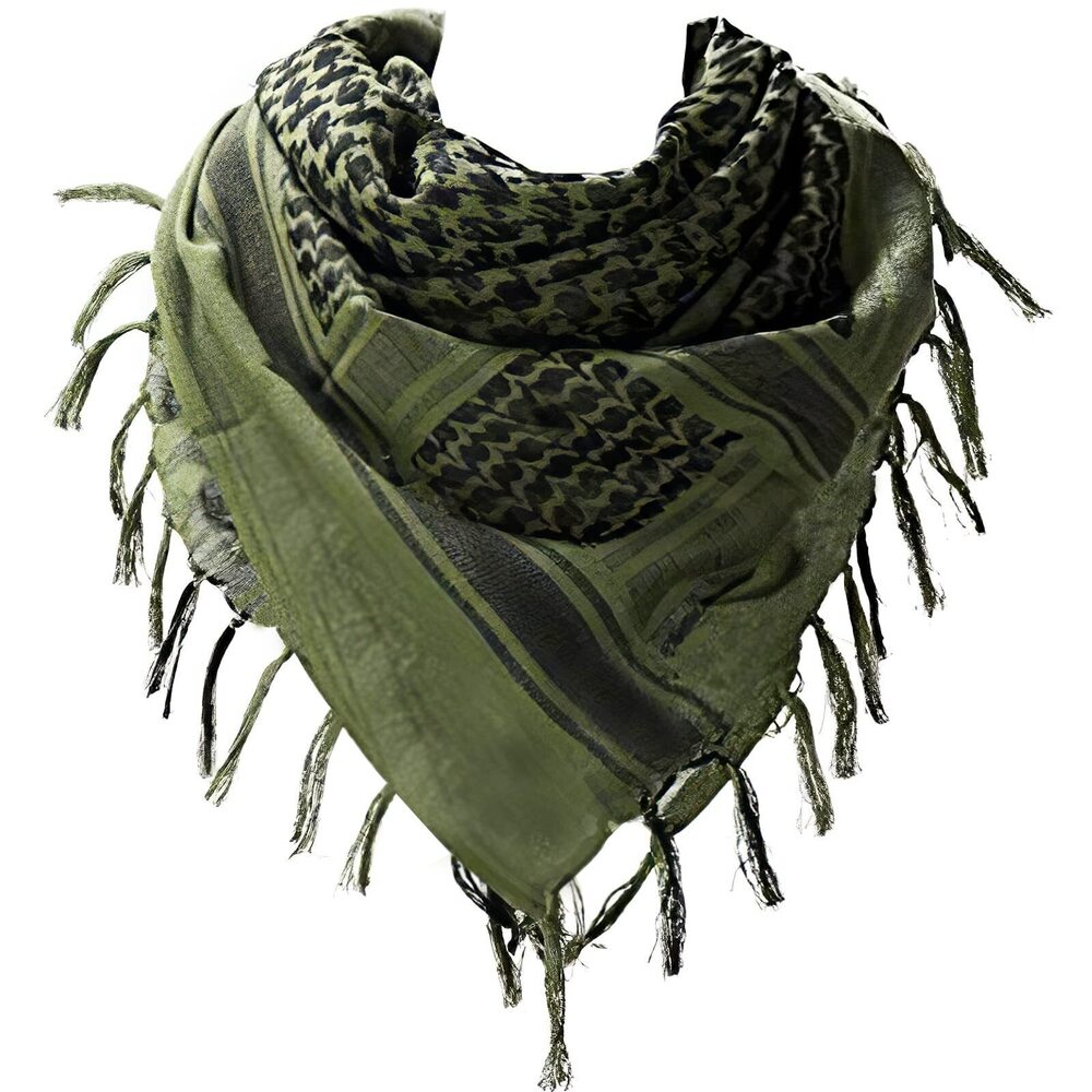 4284 100 percent Cotton Military Shemagh Arab Tactical Desert Keffiyeh